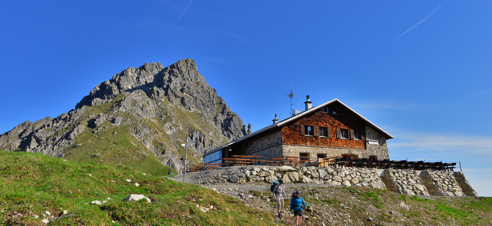 Fiderepass Hütte - Oberstorfer Hammerspitze - Walser Hammerspitze - Schafalpenköpfe
