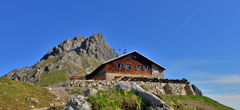 Fiderepass Hütte - Oberstorfer Hammerspitze - Walser Hammerspitze - Schafalpenköpfe