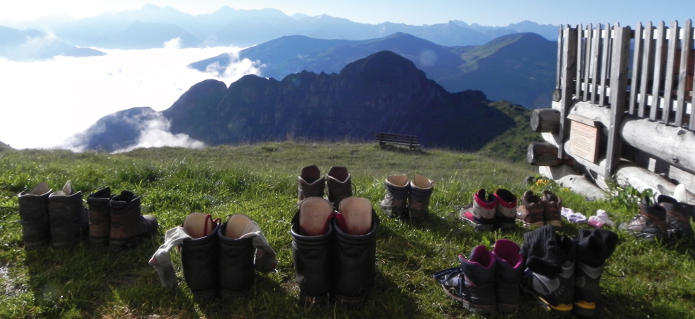 Fiderepass-Hütte - Wegweiser