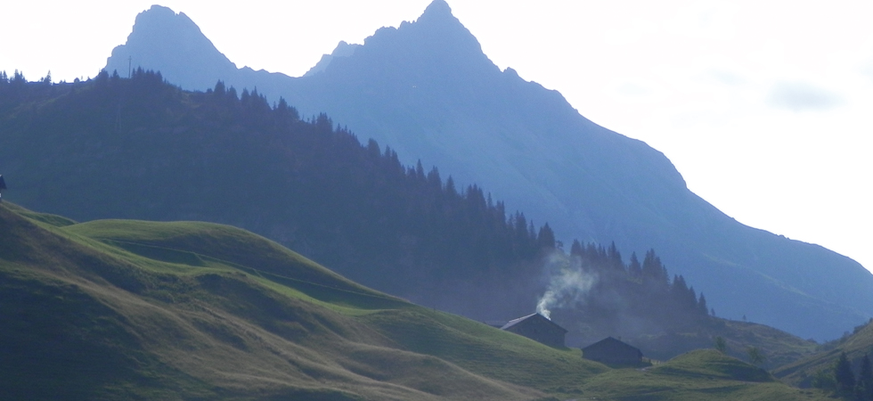 Fiderepass-Hütte - Wegweiser